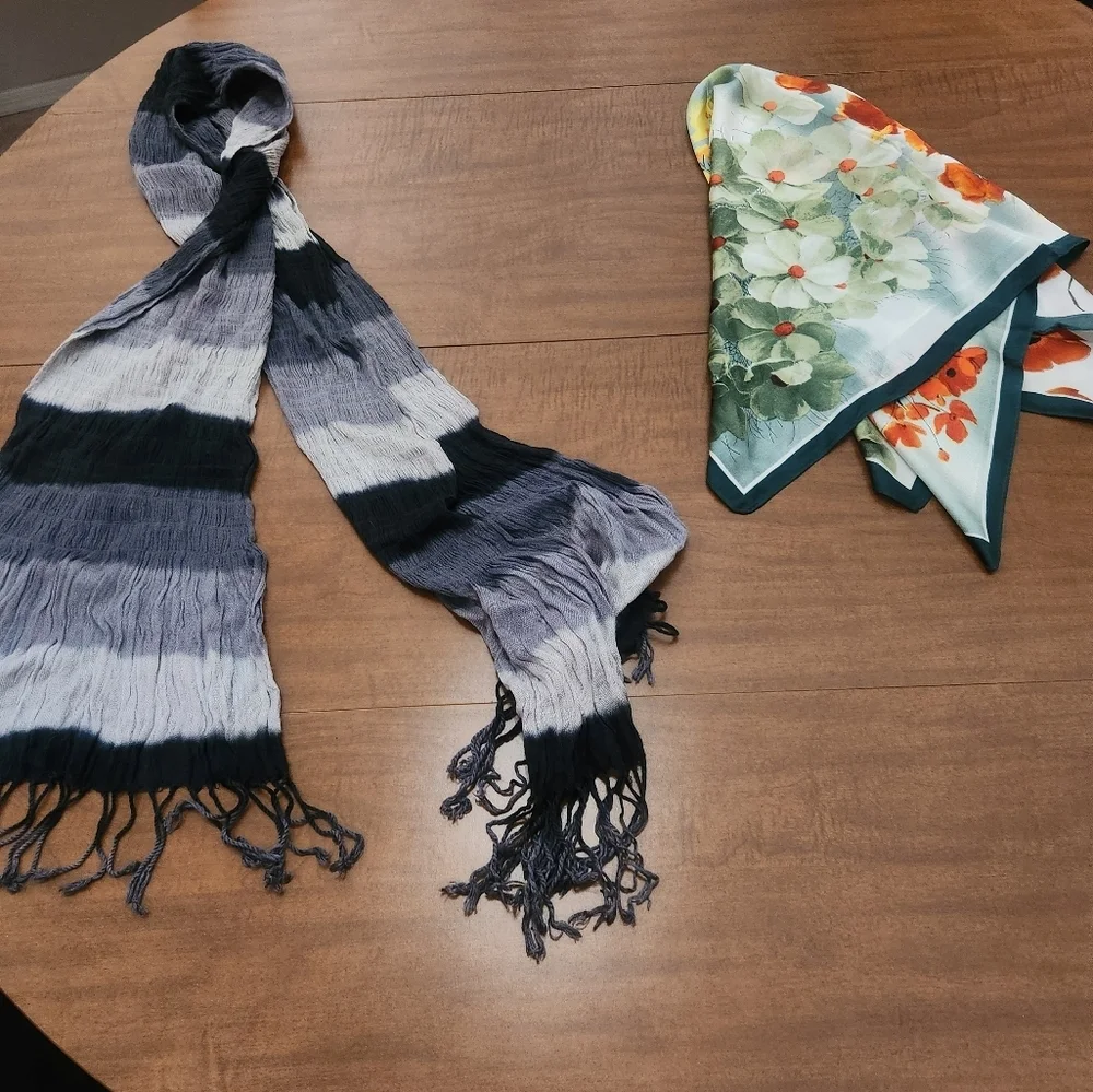Two Fashion Scarves